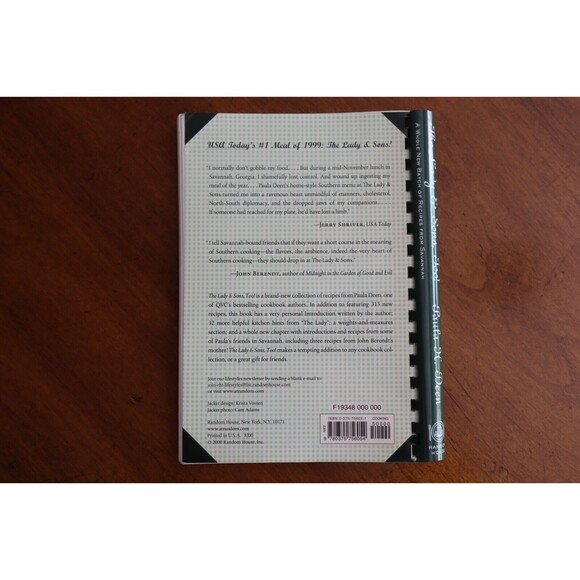 Paula Deen Cookbook Lot The Lady & Sons Savannah Country Too Set Spiral + Whistl - Picture 3 of 12